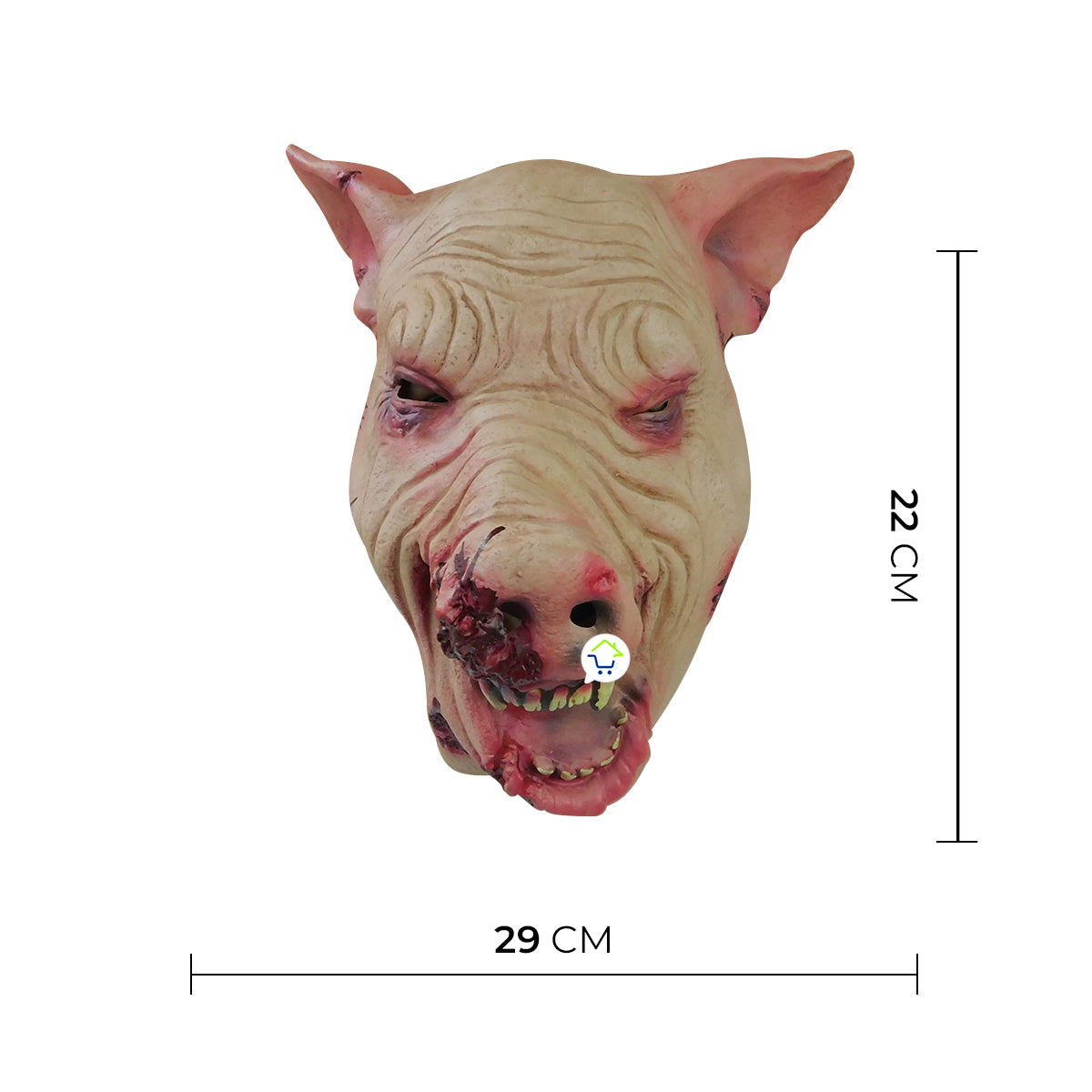 Máscara De Cerdo Diabólico Látex OF-627