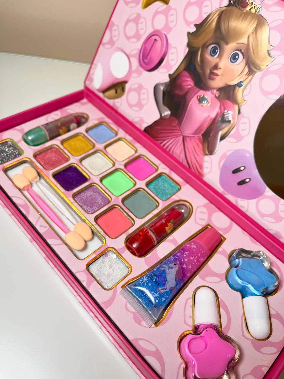 Set de maquillaje princesa peach 21 en 1