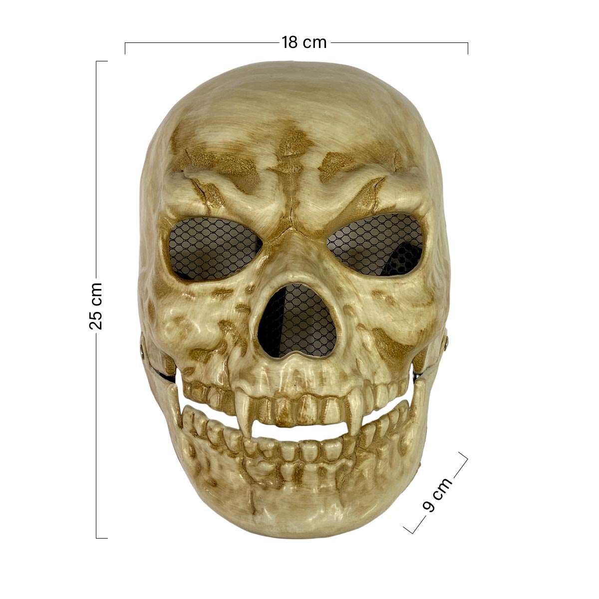 Máscara Calavera Mandíbula Móvil OF-1464