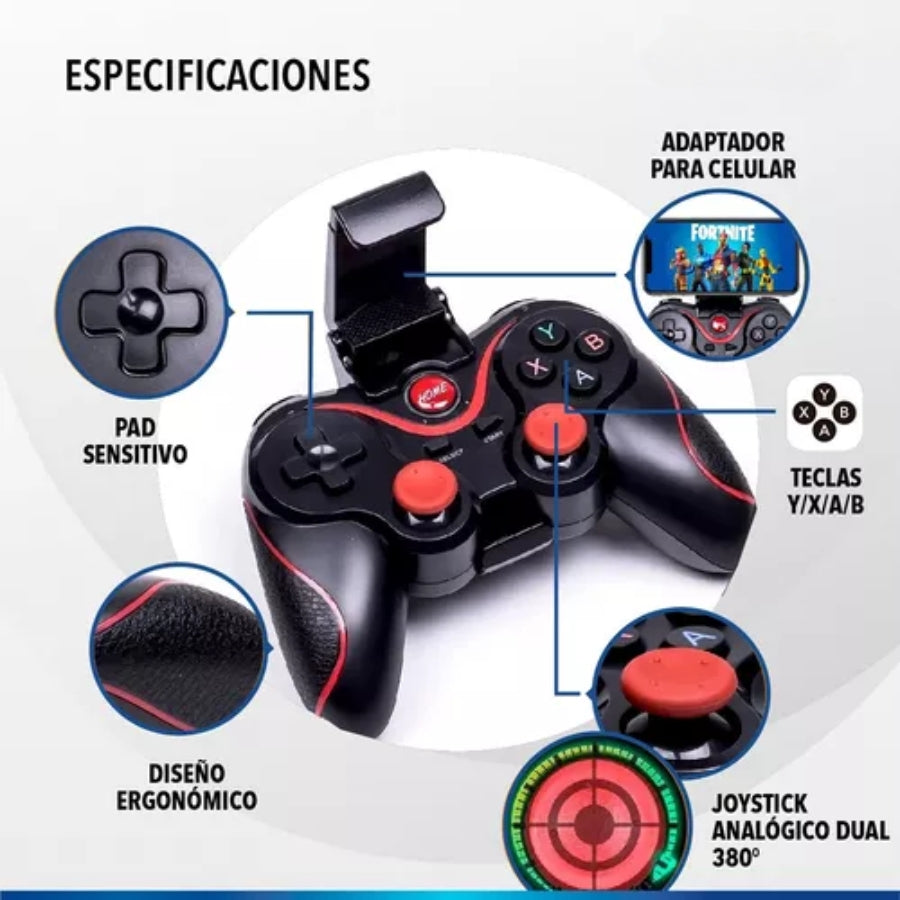 Control X3 - Joystick Inalámbrico Gamer