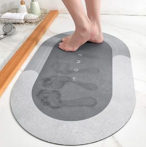 Alfombra De Baño Absorbente 58 X 38 Cm