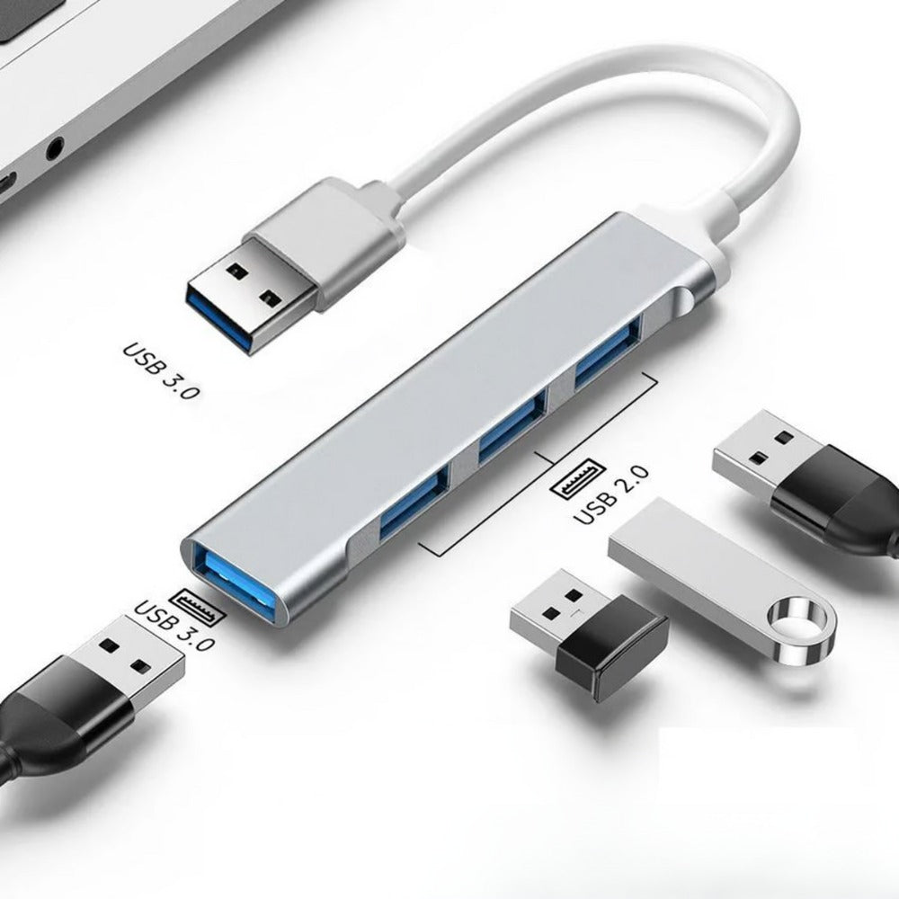 Multipuerto convertidor 4 en 1 Usb con A