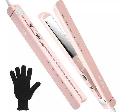 PLANCHA DE CABELLO NANO TITANIUM ROSADA