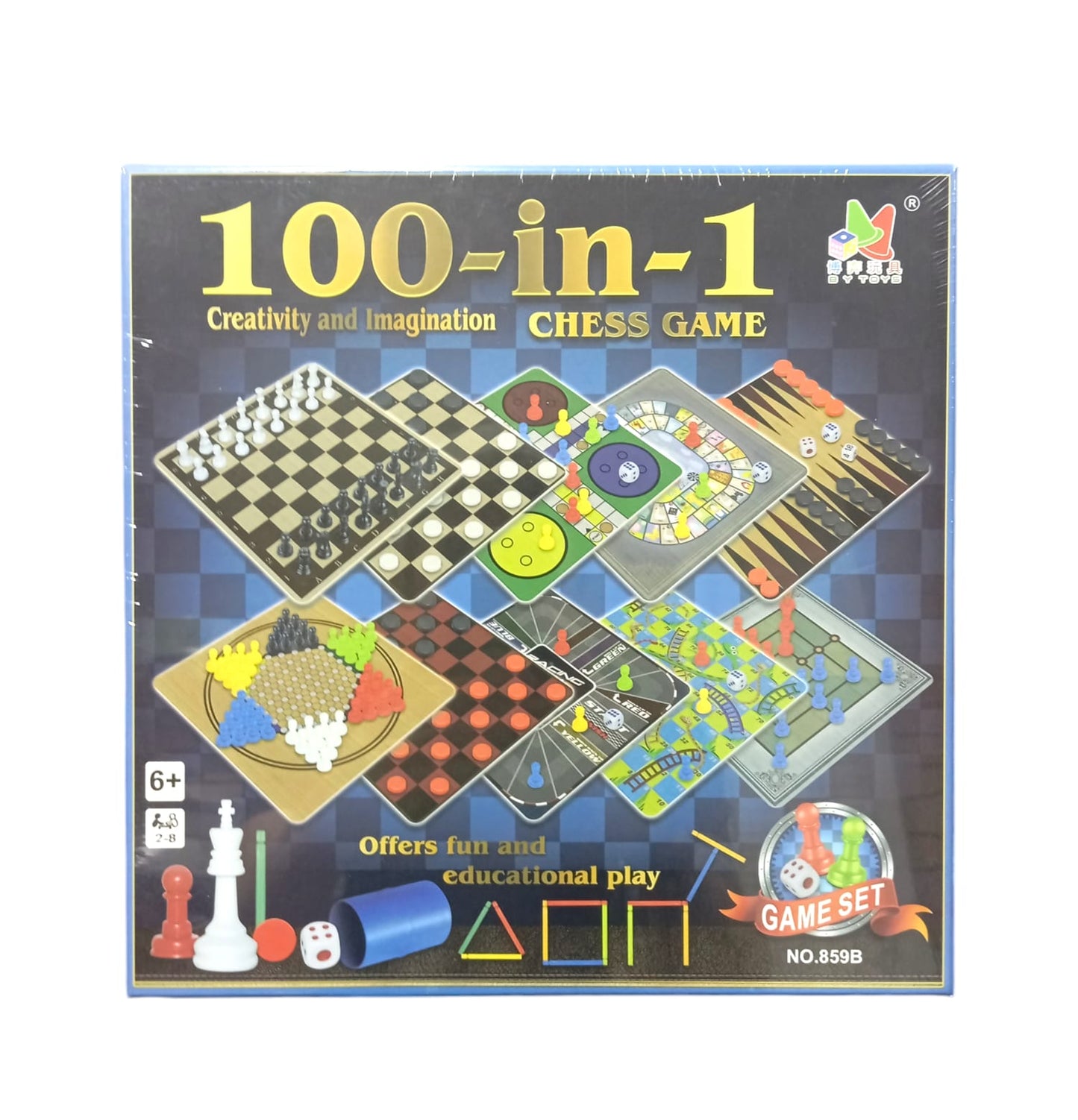 Juego De Mesa 100 En 1 859b