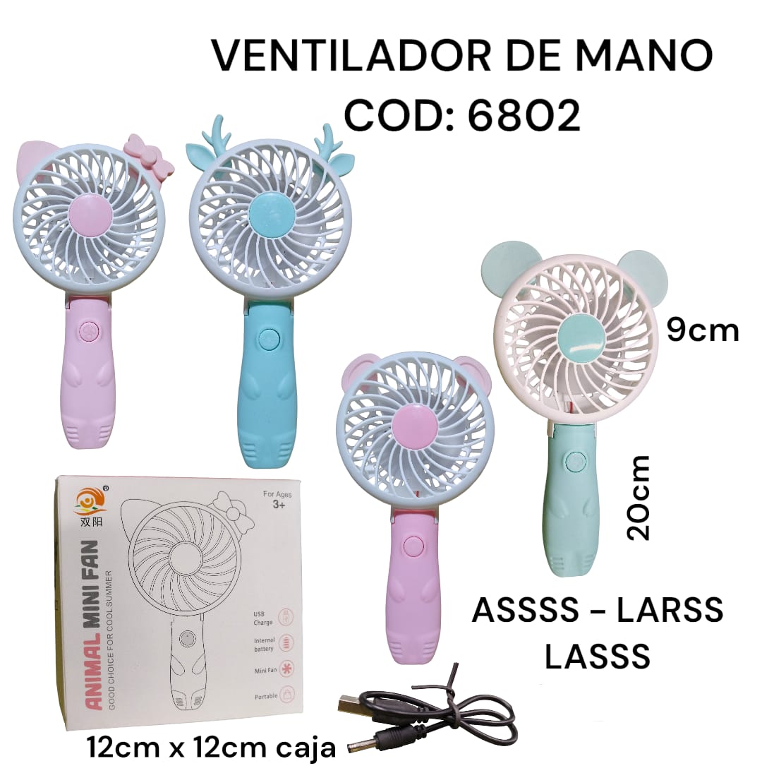 VENTILADOR DE MANO