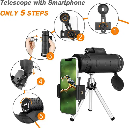 Telescopio Monocular