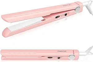 PLANCHA DE CABELLO NANO TITANIUM ROSADA