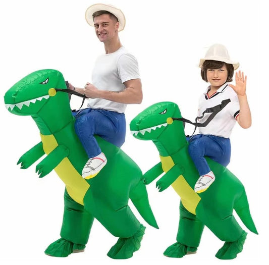 Disfraz Inflable Cabalga al Dinosaurio